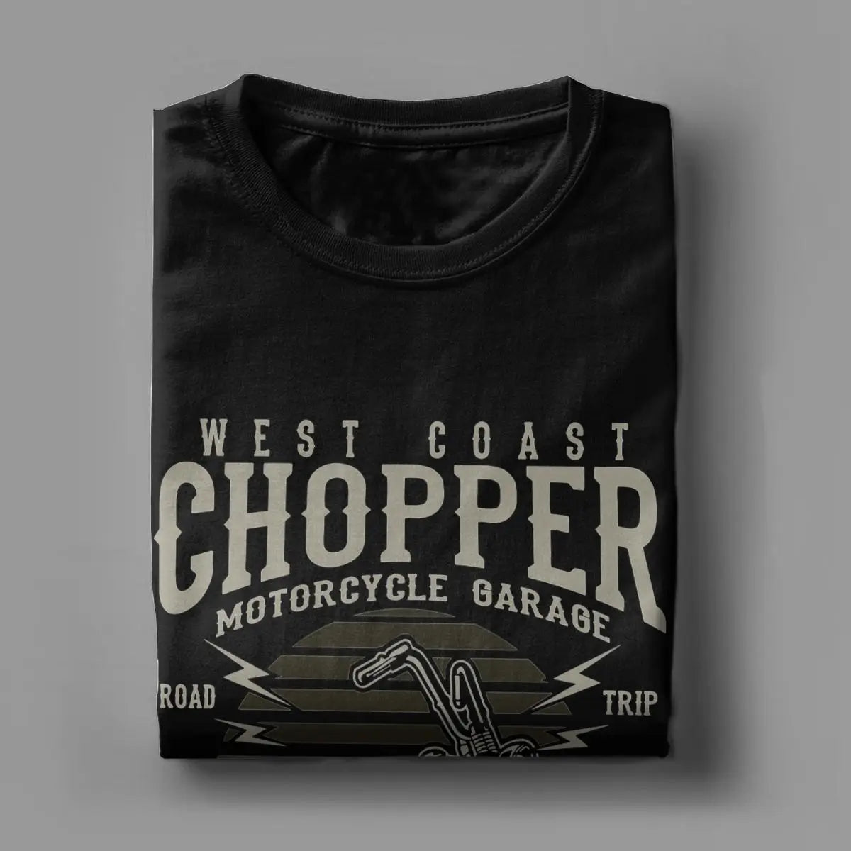 Camiseta Masculina Chopper Custom - Estilo e Conforto para os Apaixonados por Motociclismo
