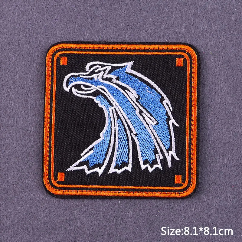 Patch de Bordado Punk - Skull