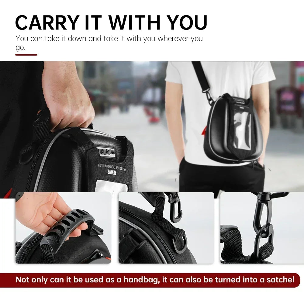 Bolsa de Tanque para Motocicleta - SAVAGE (Compatível com BMW R1250GS, R1200GS, S1000XR, F850GS, e Outros Modelos)