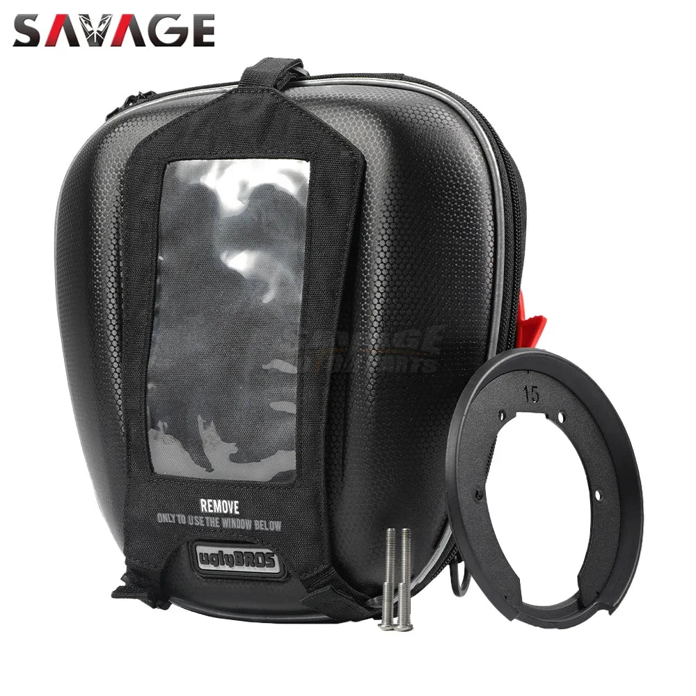 Bolsa de Tanque Impermeável Trident 660 Tiger Sport - Capacidade de 3.8L e Fixação Tanklock