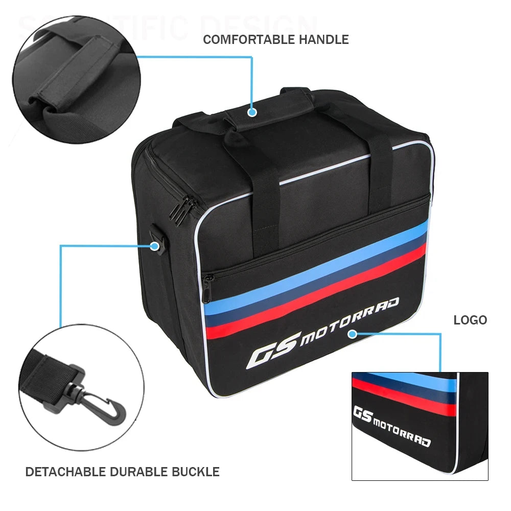 Bolsa Interna para Baú de Motocicleta F850GS F750GS R1250GS R1200GS GS ADV - Proteção e Organização para sua Bagagem
