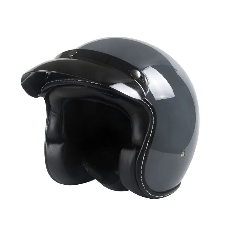 Capacete Aberto Wanli - Estilo Clássico com Certificação Internacional
