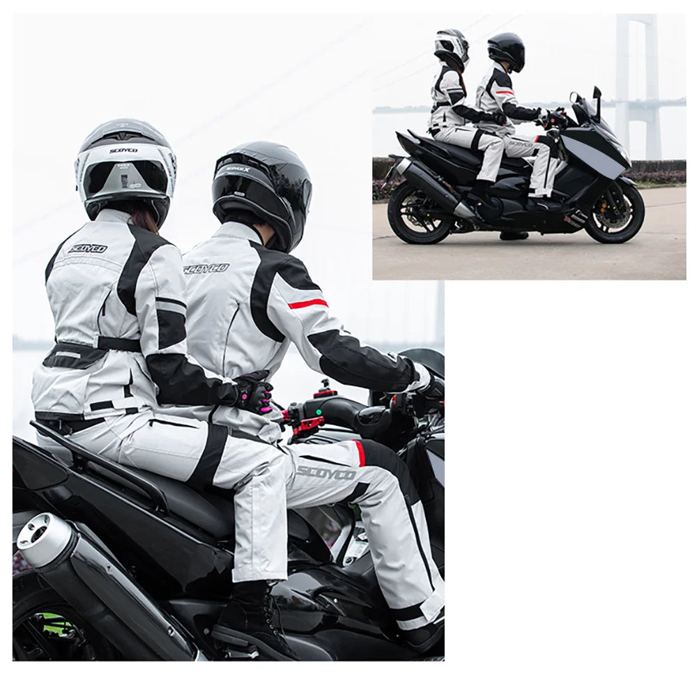 Jaqueta de Motociclista Feminina SCOYCO - Proteção e Conforto