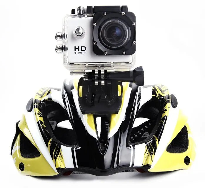 Câmera Esportiva Mini à Prova D'água Full HD 1080P - 140° de Ângulo Super Amplo