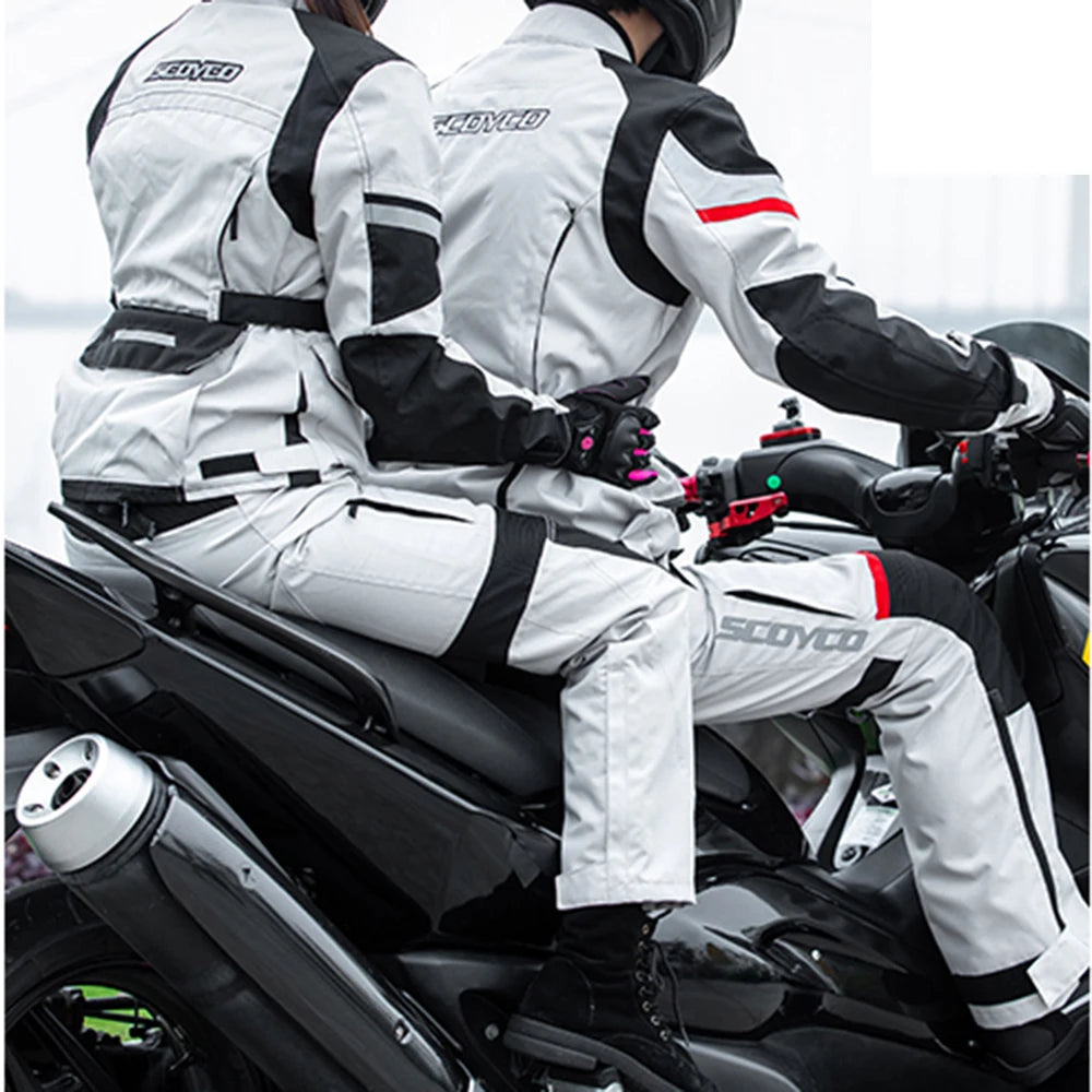 Jaqueta de Motociclista SCOYCO - Unissex (4 Estações)
