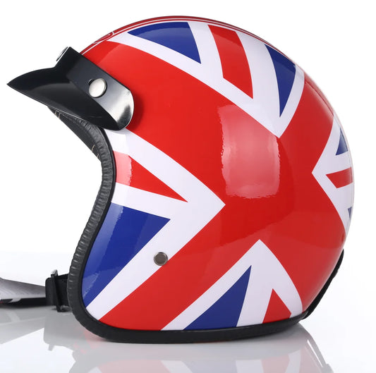 Capacete Vintage Aberto