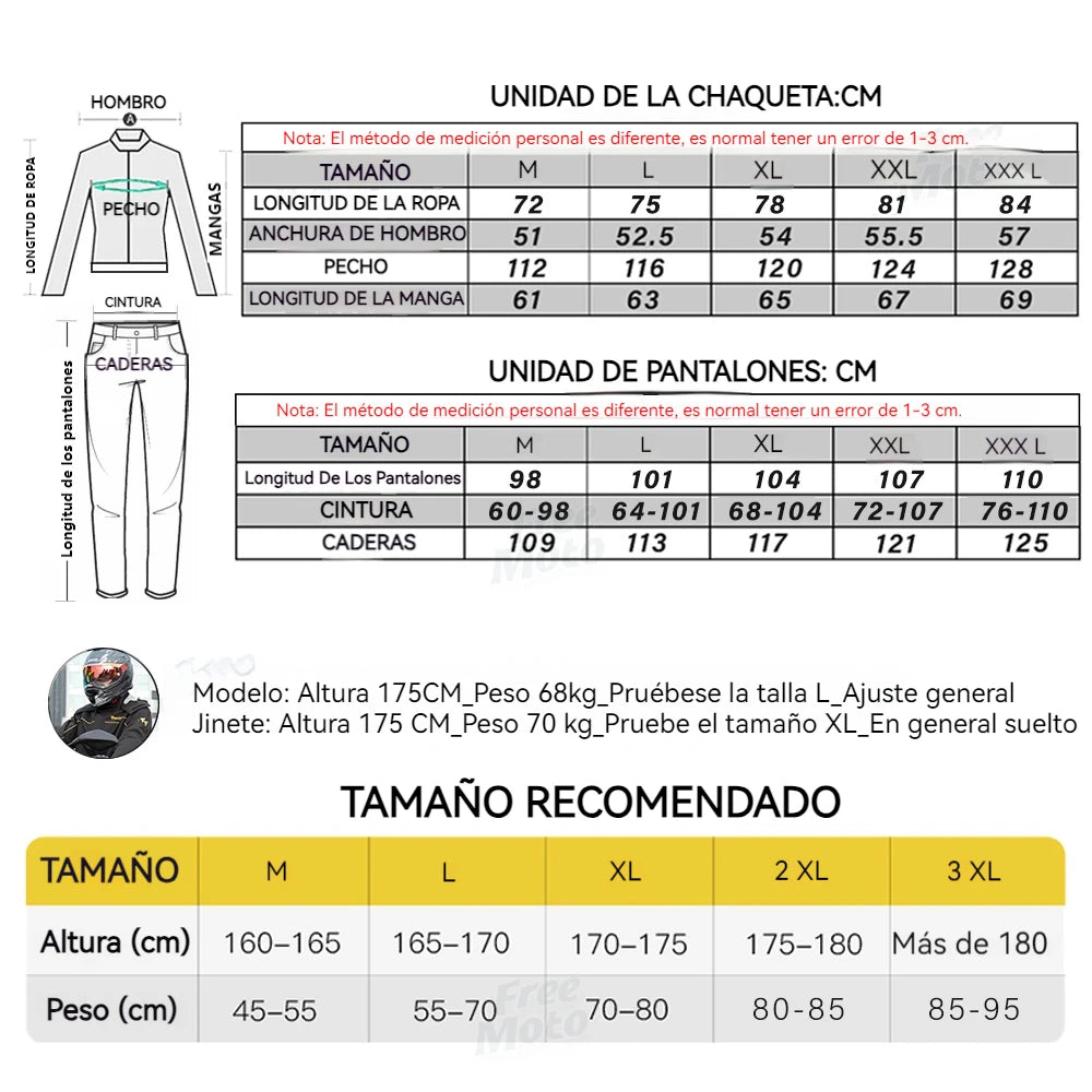 Conjunto Roupa de Chuva para Motociclista