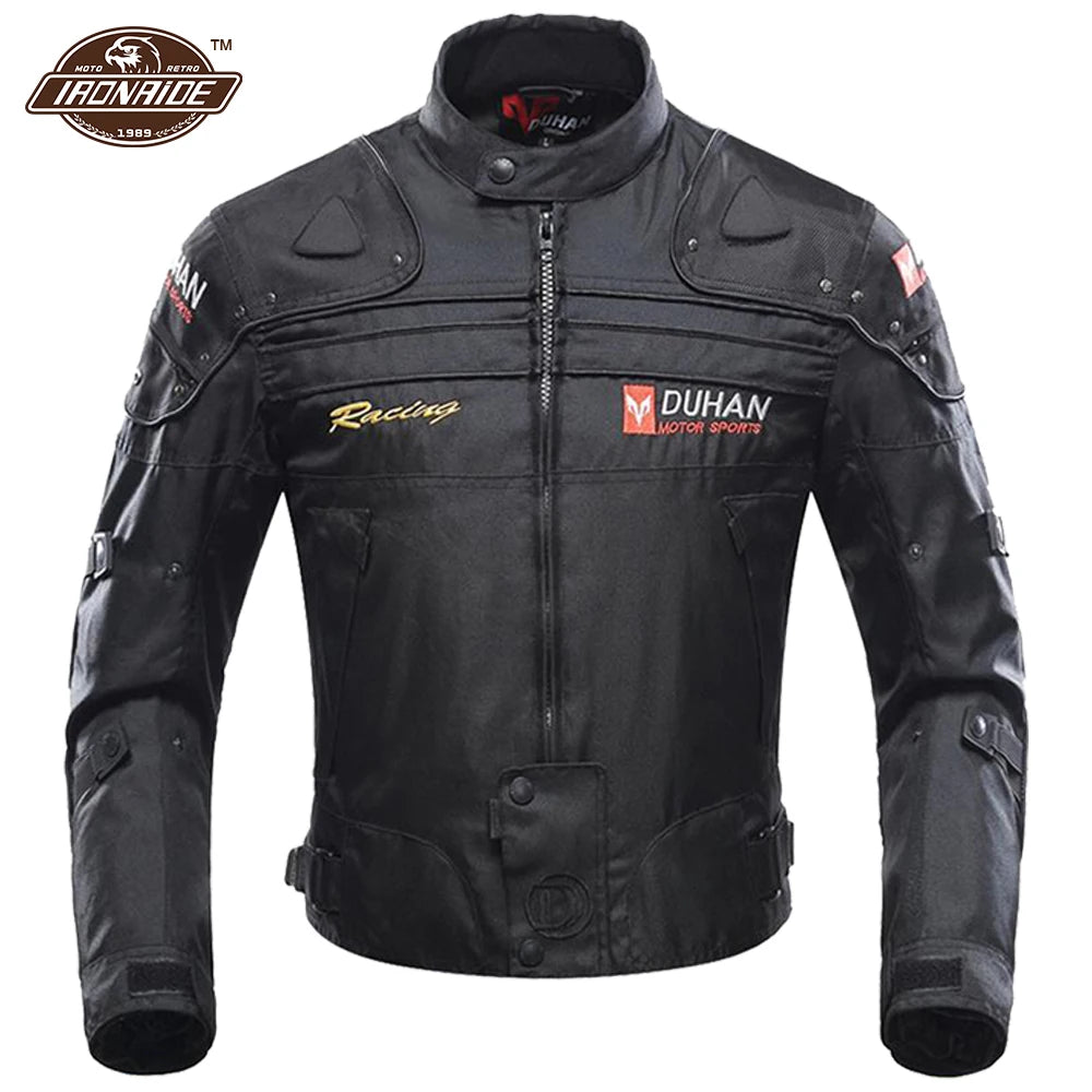 Jaqueta Motociclista DUHAN - Impermeável e Resistente