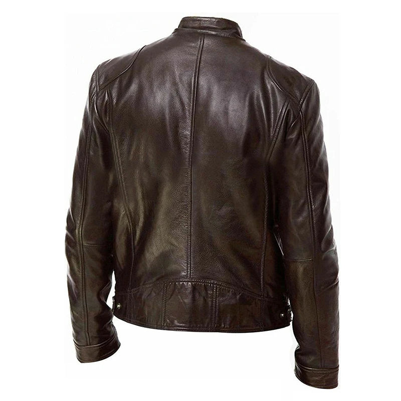 Jaqueta de Couro Masculina