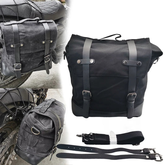 Bolsas de Lateral Impermeáveis para Motocicleta - Alta Capacidade, Versatilidade e Durabilidade