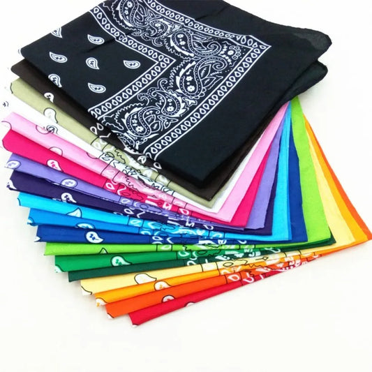 Bandana Unissex de Algodão Paisley