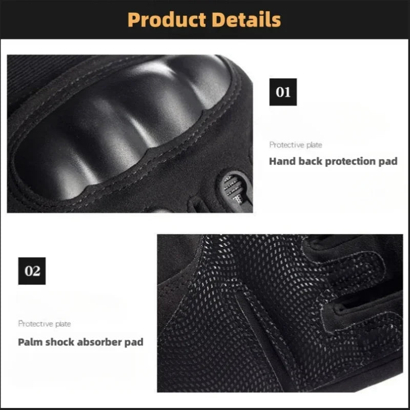 Luvas de Motocicleta de Dedos Completos: Proteção e Estilo para suas Aventura!