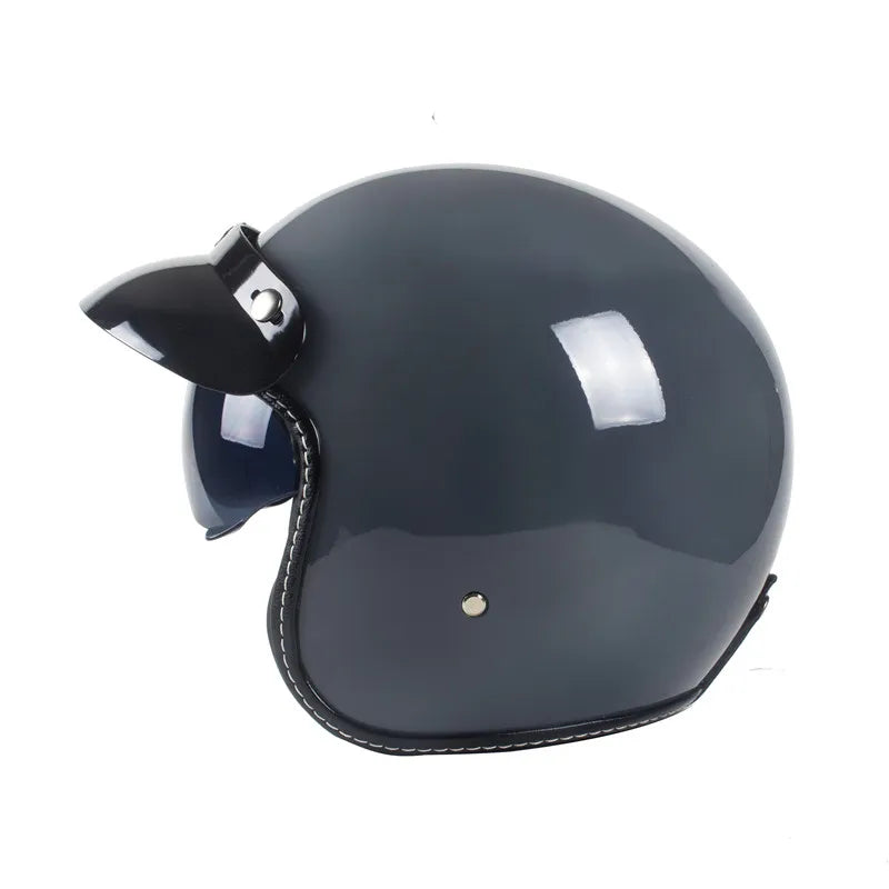 Capacete Aberto Wanli - Estilo Clássico com Certificação Internacional