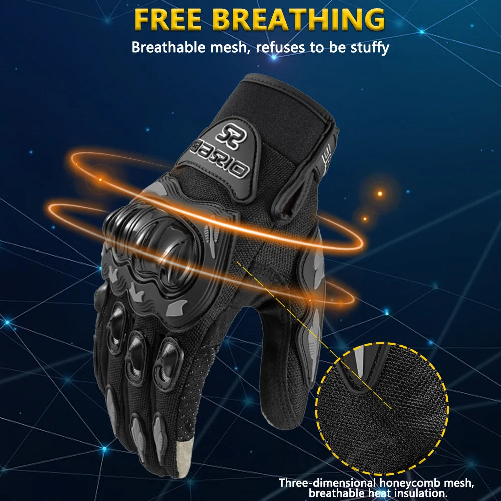 Luvas de Motocicleta Motocentric: Conforto e Desempenho em Cada Aventura!