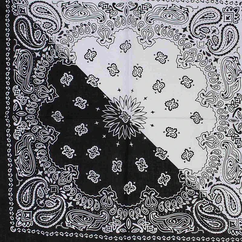 Bandana Unissex Algodão - Estilo Cowboy para Bikers e Esportistas