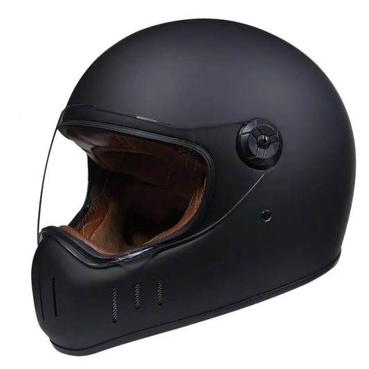 Capacete Thompson Full Face Retro para Motociclistas - Estilo Vintage e Chopper