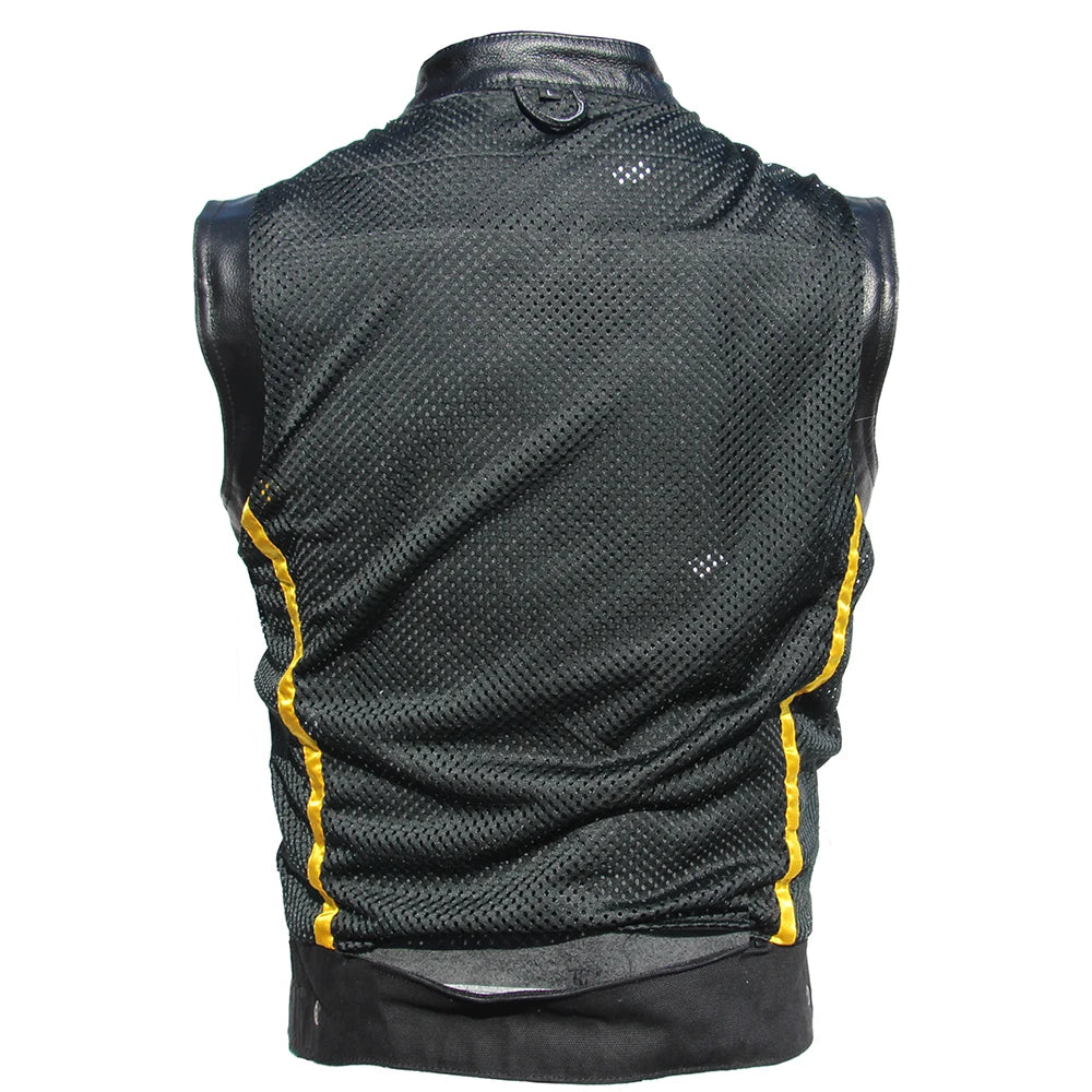 Colete de Couro Sons of Anarchy para Motociclistas