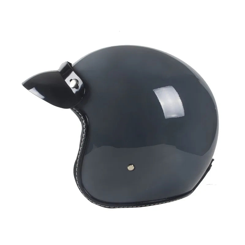 Capacete Aberto Wanli - Estilo Clássico com Certificação Internacional