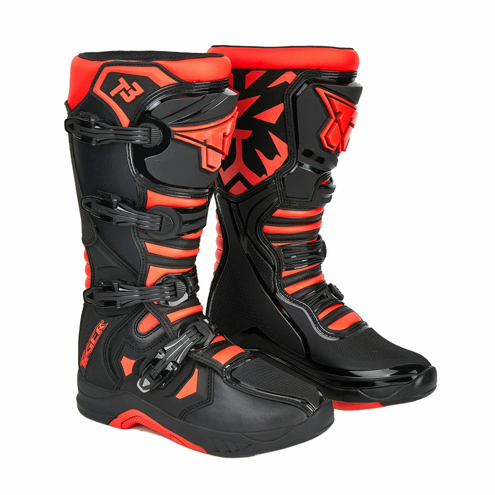 Botas de Motocross HEROBIKER Rally Pro – Segurança, Conforto e Estilo na Estrada