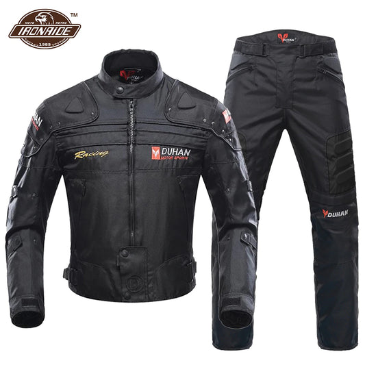 Jaqueta Motociclista DUHAN - Impermeável e Resistente