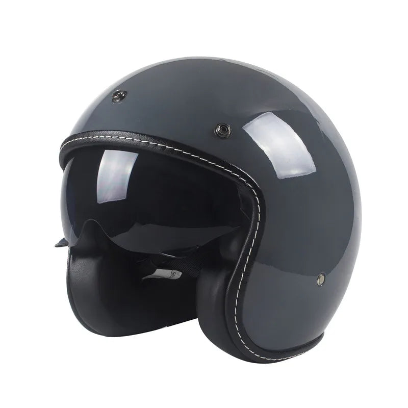 Capacete Aberto Wanli - Estilo Clássico com Certificação Internacional