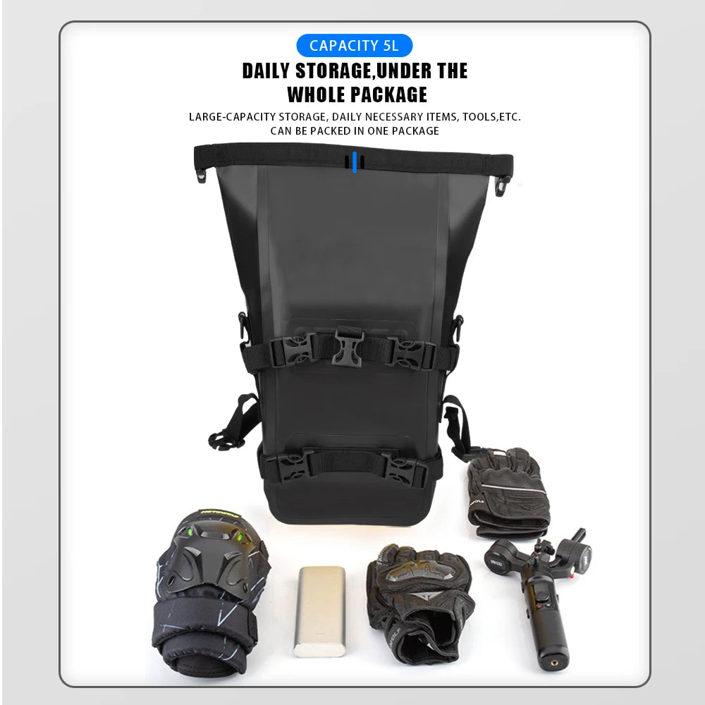 Conjunto de Bolsa de Tanque de Combustível para Motocicleta 8L