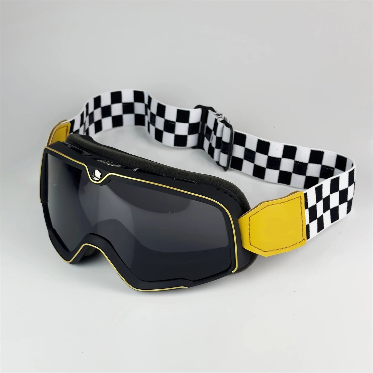 Óculos Retro para Motociclistas - Estilo Clássico e Proteção Máxima