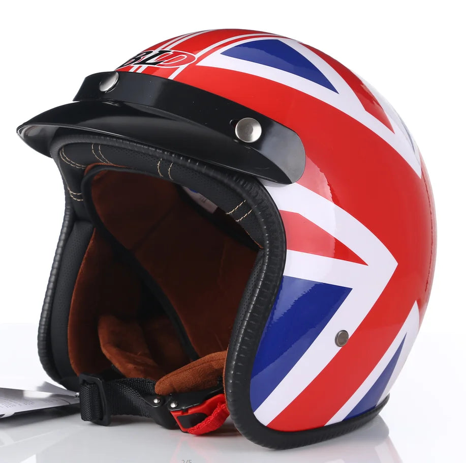 Capacete Vintage Aberto