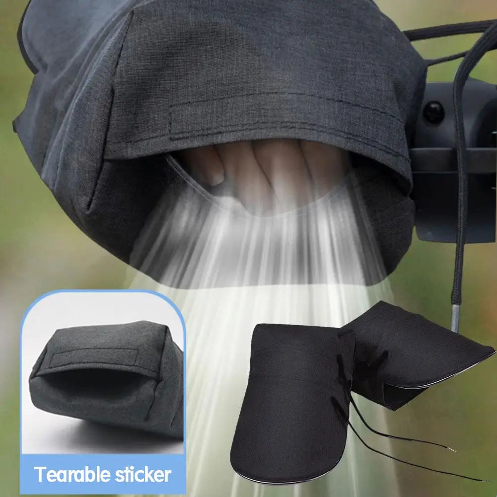 Luvas para Guidão - Impermeáveis e com Proteção Solar